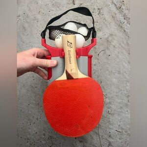 EastPoint ping pong Set with Red Paddle